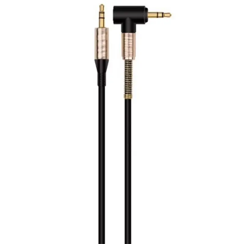 RISE-3.5mm Male to Aux Cable Cord L-Shaped Right Angle Car Audio Headphone Jack | Электроника