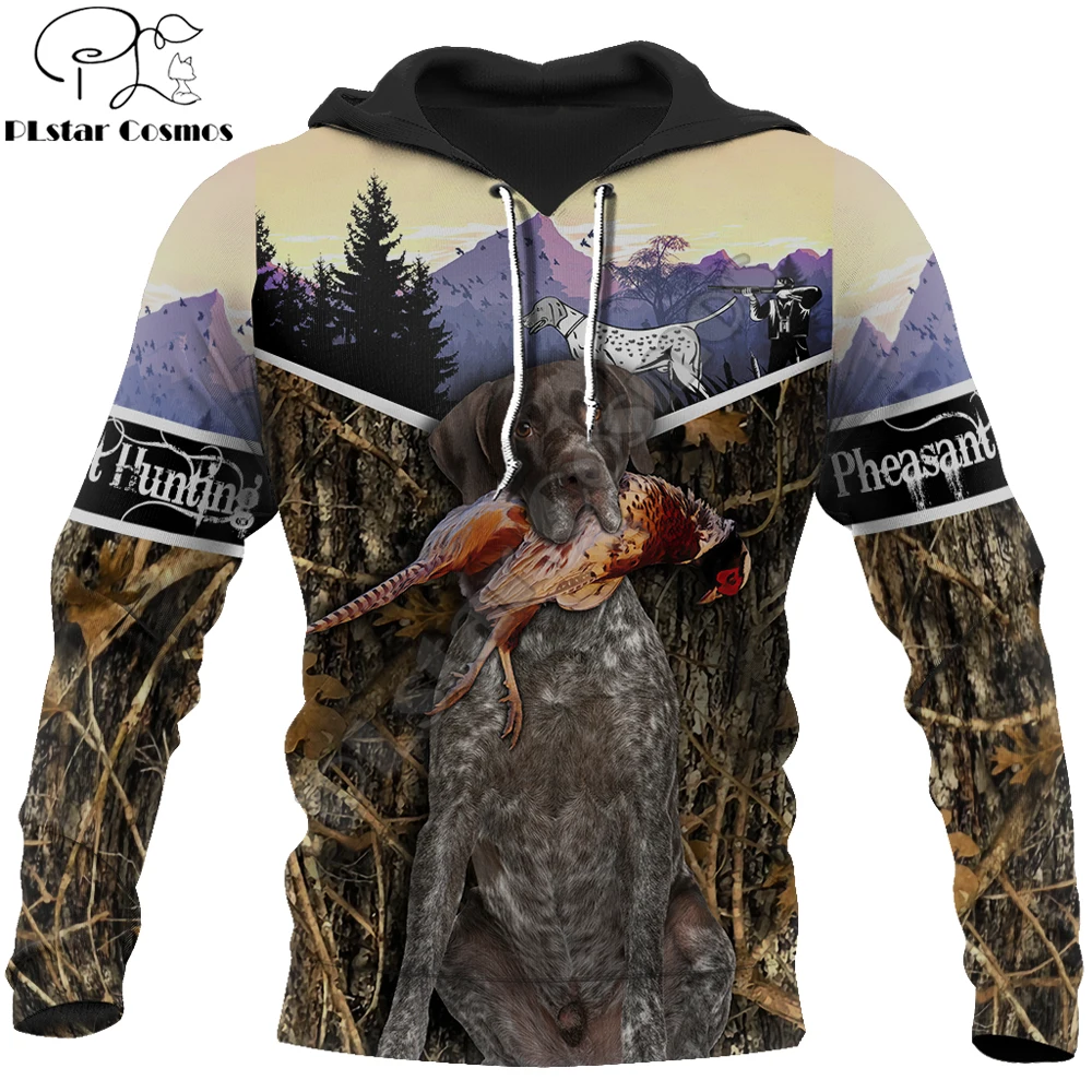 

Pheasant hunting 3D All Over Printed Mens autumn Hoodie Harajuku Unisex Casual Pullover Streetwear Jacket Tracksuits DK167