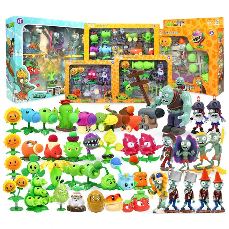 Настоящие большие Растения vs. Игрушки-зомби hooter Snowpea Мальчики Мягкие силиконовые