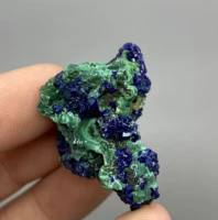 17g natural beautiful azurite and malachite symbiotic mineral specimen crystal stones and crystals healing crystal