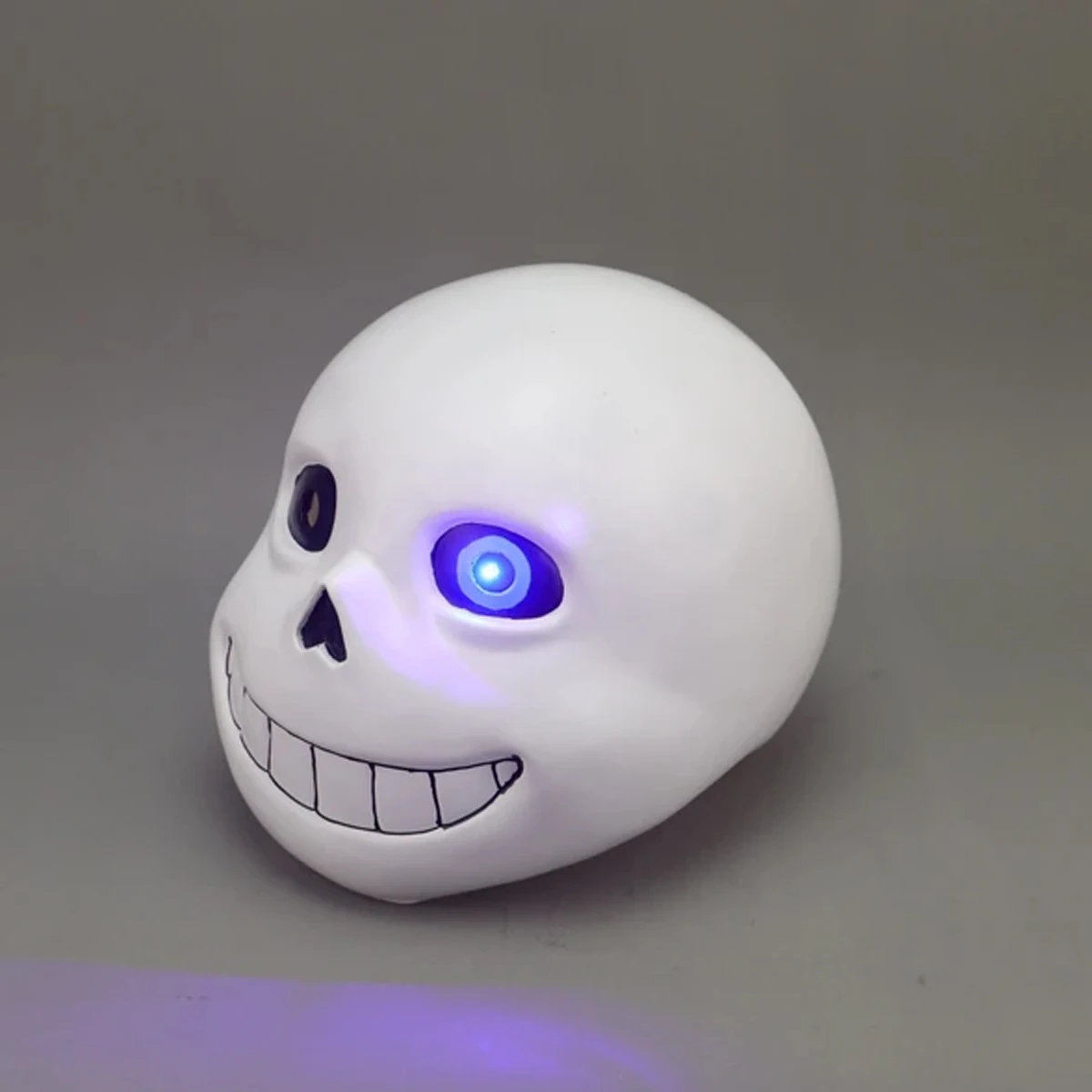Undertale маска Sans латекс Косплэй шлем с подсветкой до маски световой капюшон для