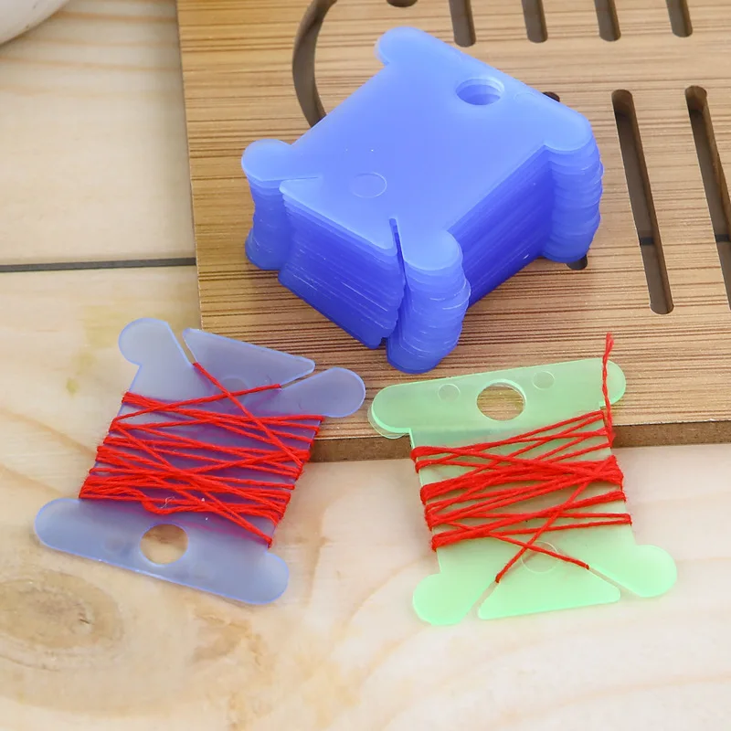 20 шт. нитки мулине ремесло катушка с нитками крестом держатель для хранения