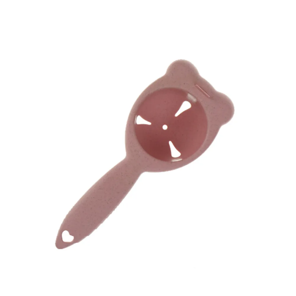 

1PC Egg Yolk White Separator Wheat Straw Eggs Filter Cartoon Egg White Extractor Cooking Accessories Cute Kitchen Gadgets
