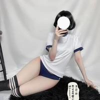 adult clothing sexy lingerie set women pure japanese student wear sailor uniform cosplay cheer leading uniform temptation
