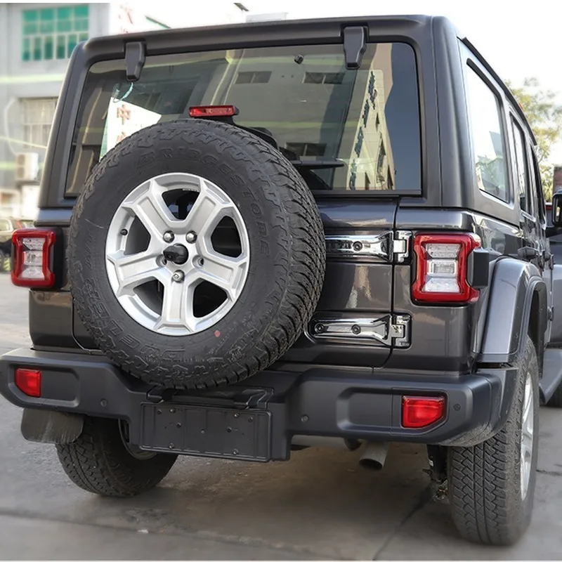 MOPAI автомобильные наклейки для Jeep Wrangler JL 2018 + Автомобильная задняя дверь запасная