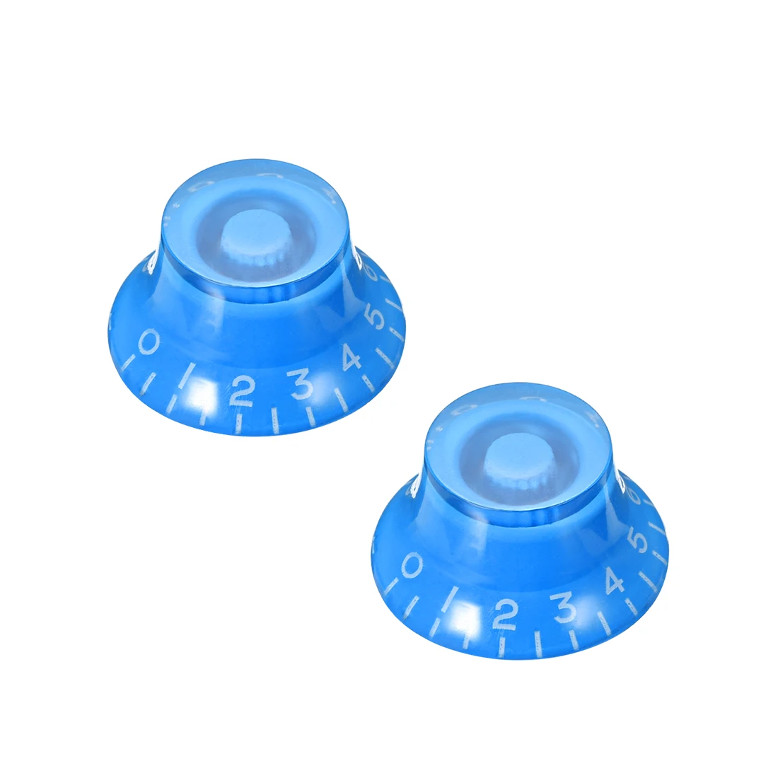 Uxcell 2 шт. 6 мм ручки управления потенциометром для электрогитары LP акриловые