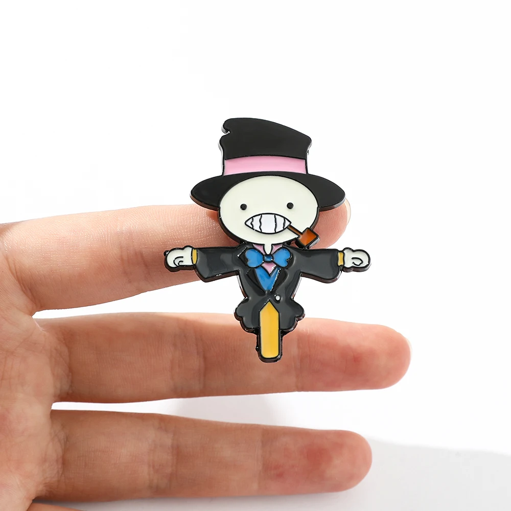 Броши в виде движущегося замка из аниме Howl милые Мультяшные булавки пятнистого