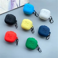 silicone earphone case cover for samsung galaxy buds live wireless bluetooth headset pure color anti drop protective sleeve