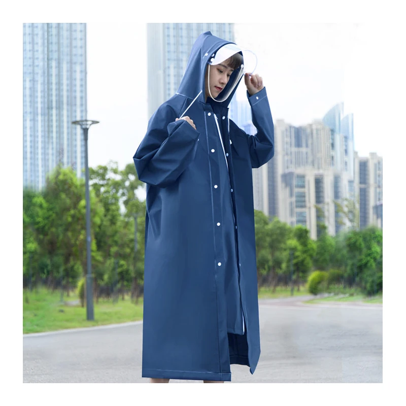 Длинный полноразмерный непромокаемый дождевик для мужчин и женщин велосипедное