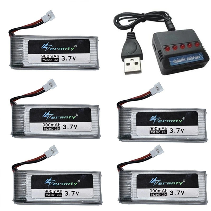 3 7 V 900mah lipo зарядное устройство для Syma X5 X5C X5SC X5SW 8807 8807W A6 A6W M68 Rc Quadcopter запасные части