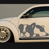 vinyl dog car wrap fashion cartoon car sticker window decoration personality vinyl decals