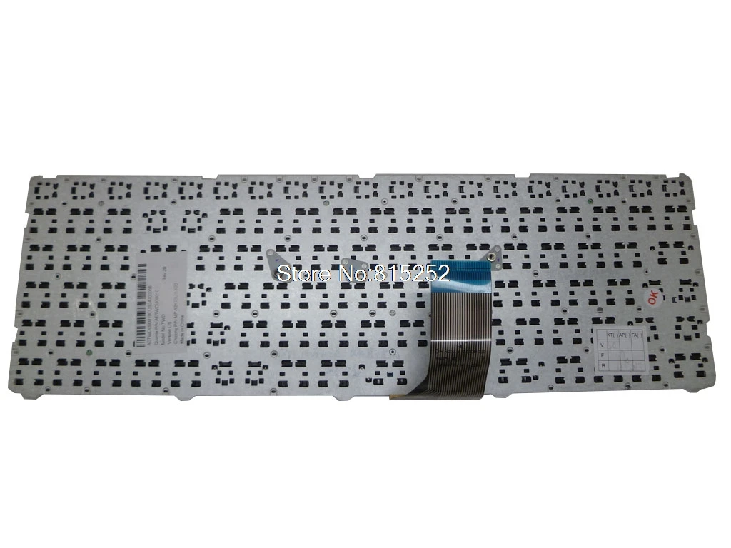 Laptop Keyboard For Haier X3P 15.6 Without Frame Black United States US | Replacement Keyboards