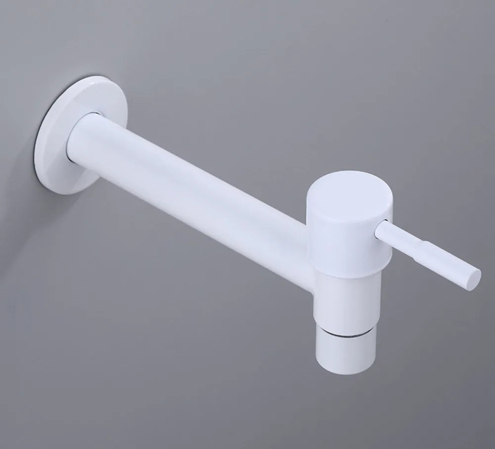 

Black Quick Open 4-minute Faucet Washing Machine Faucet Bathroom Stainless Steel Single Cooling Faucet Mop Pool Faucet