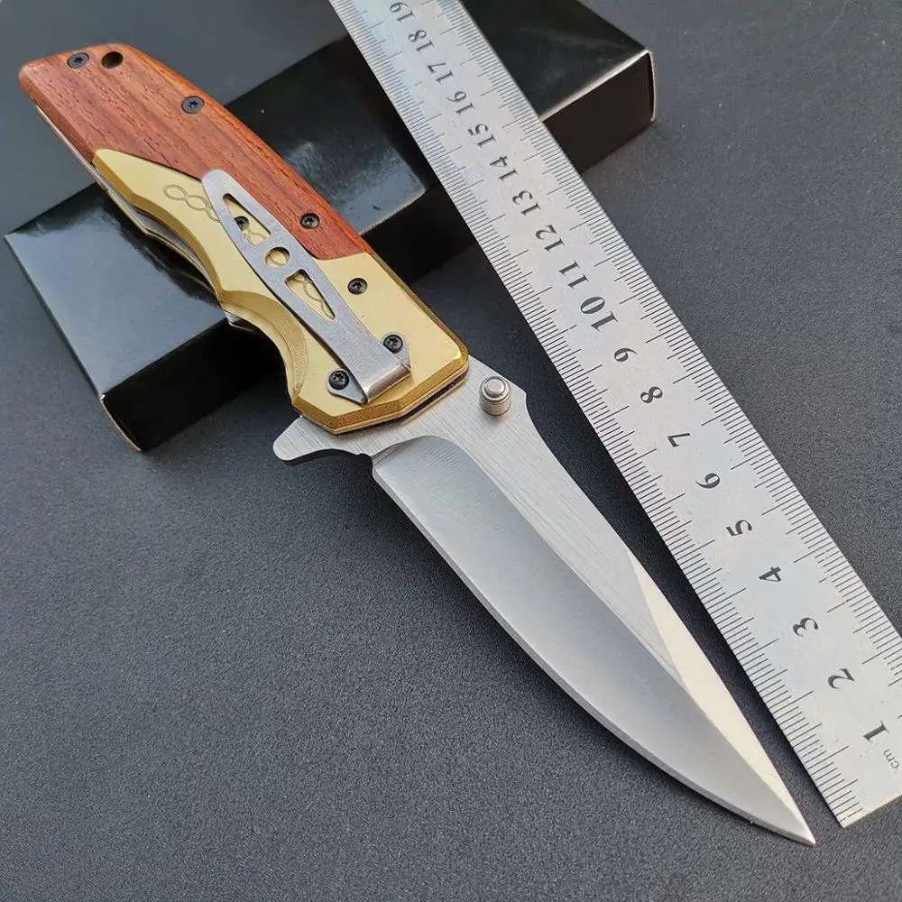 

EDC Military Assisted Open Quickly Pocket Knife Tactical Hunting Outdoor Camping Folding knife Self-Defense Survival Knife