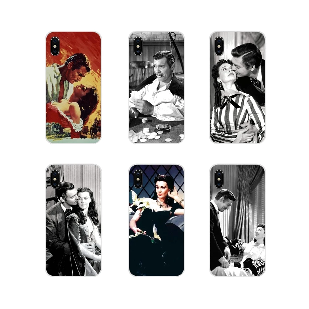 Прозрачный термополиуретановый чехол классические сериалы Gone With The Wind для Samsung