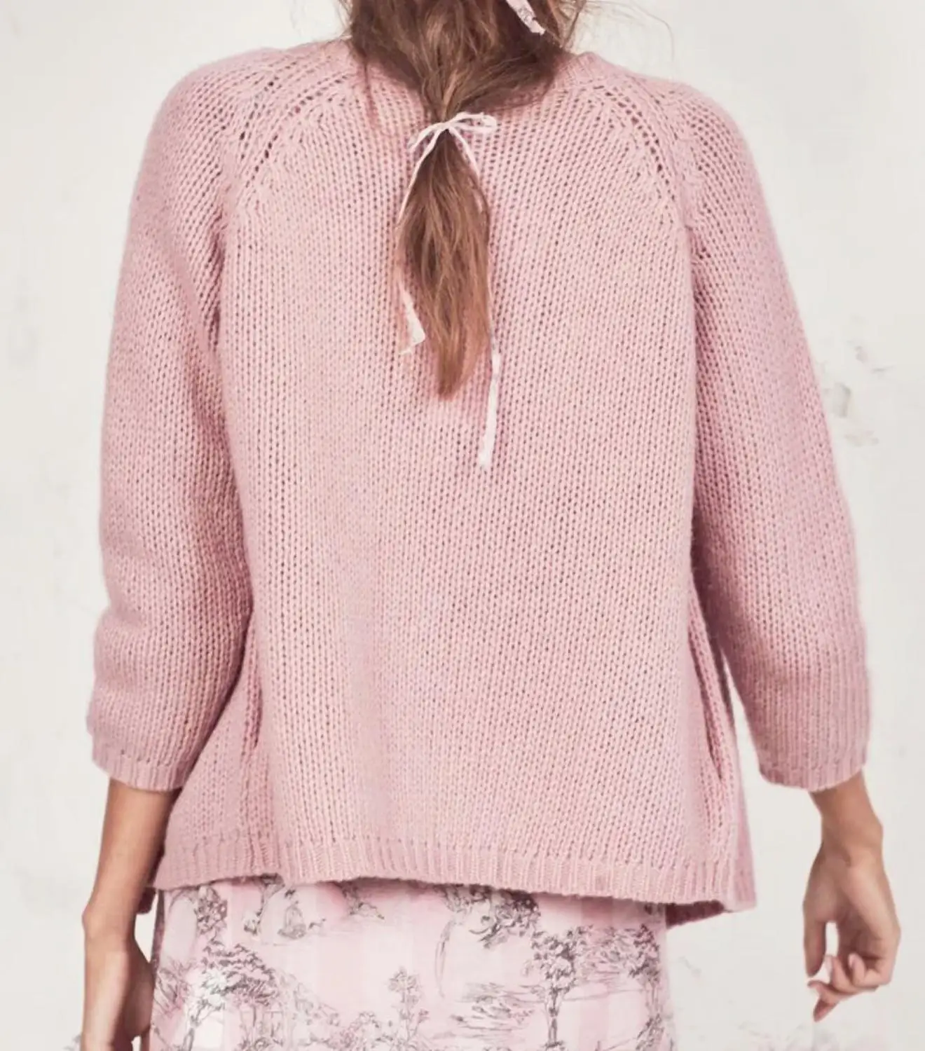 Star firefly ladies knit cardigan 2019 autumn hand-embroidered small flower Slim casual sweater for sweet girl |