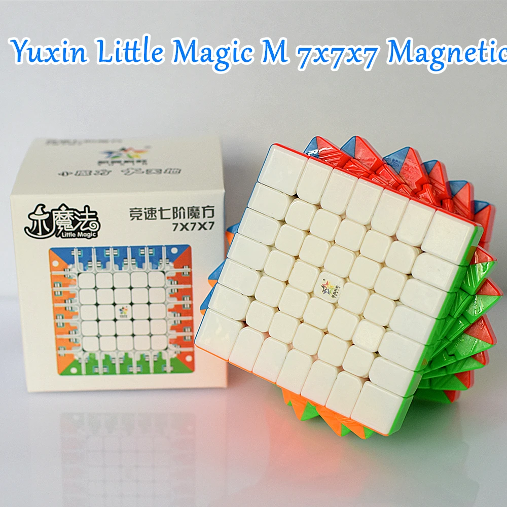 Магнитный магический куб Yuxin Little Magic M 7x7 4x4x4 5x5x5 скоростной 6x6x6 головоломка 4x4 5x5 magico