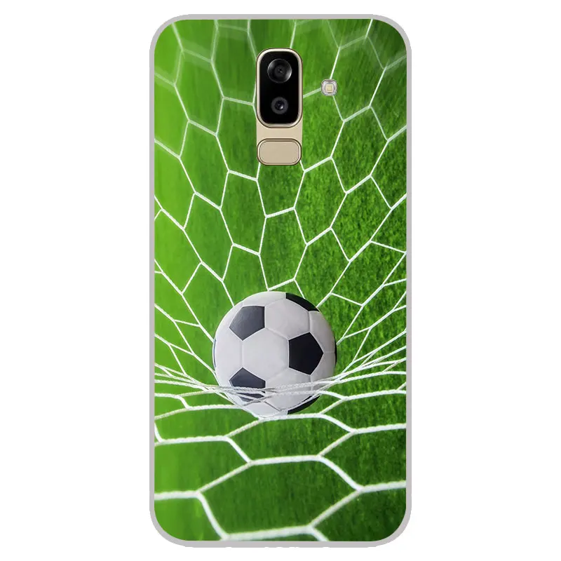 Soccer football Matte Silicone Cases For Samsung galaxy J3 J5 J7 A3 A5 A7 2016 2017 TPU Phone Case back Cover |