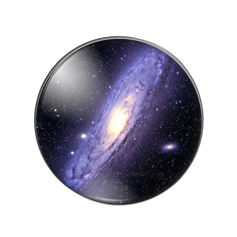 Новинка Космический небула стеклянный кабошон купол астрономический гик модные