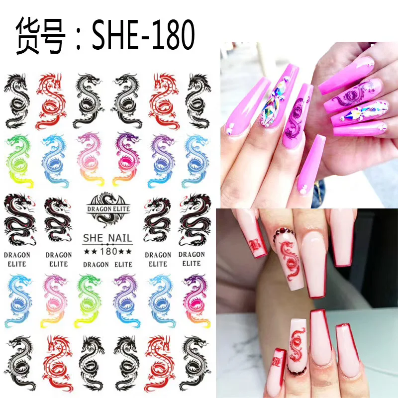 1 шт. новые дизайнерские светящиеся наклейки для дизайна ногтей с логотипом под