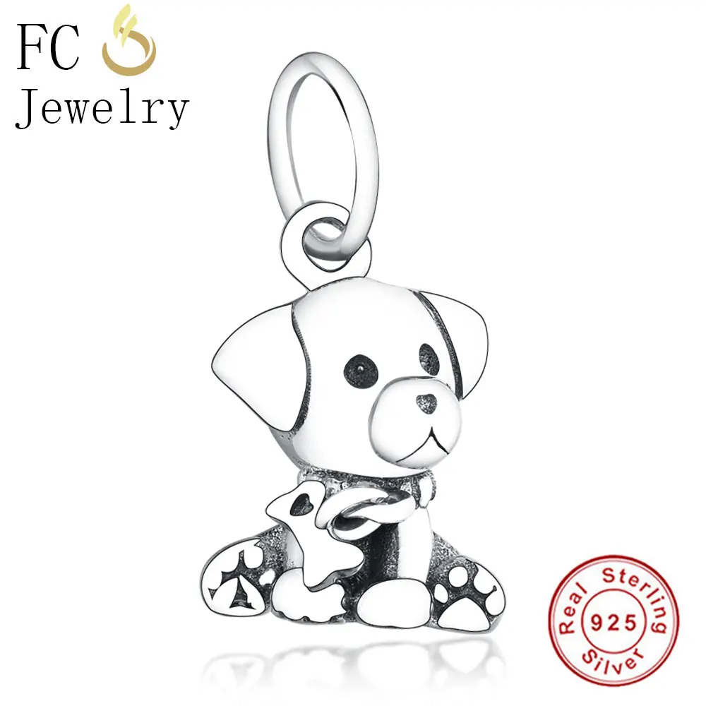 FC1100 FC ювелирное изделие, браслет Pandora, 925 серебро, морской коралл, золото, раковина для рыбы, голубой тигровый глаз, ангел, камень, бисер, Berloque, сделай сам - Цвет: FC1100