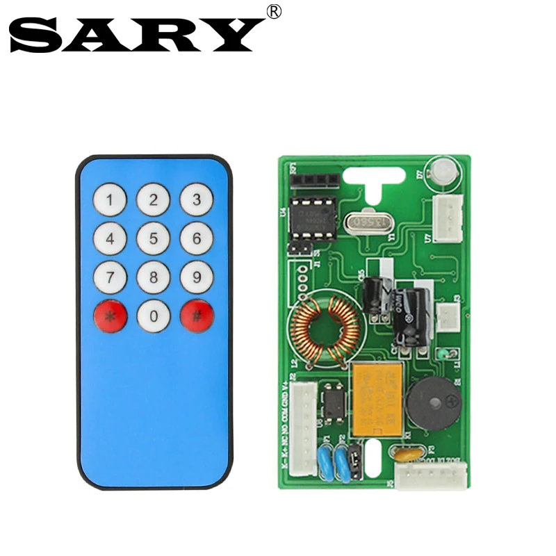 RFID access control board 13.56mhz DC 12V embedded control board EMID relay motherboard normally open normally closed output