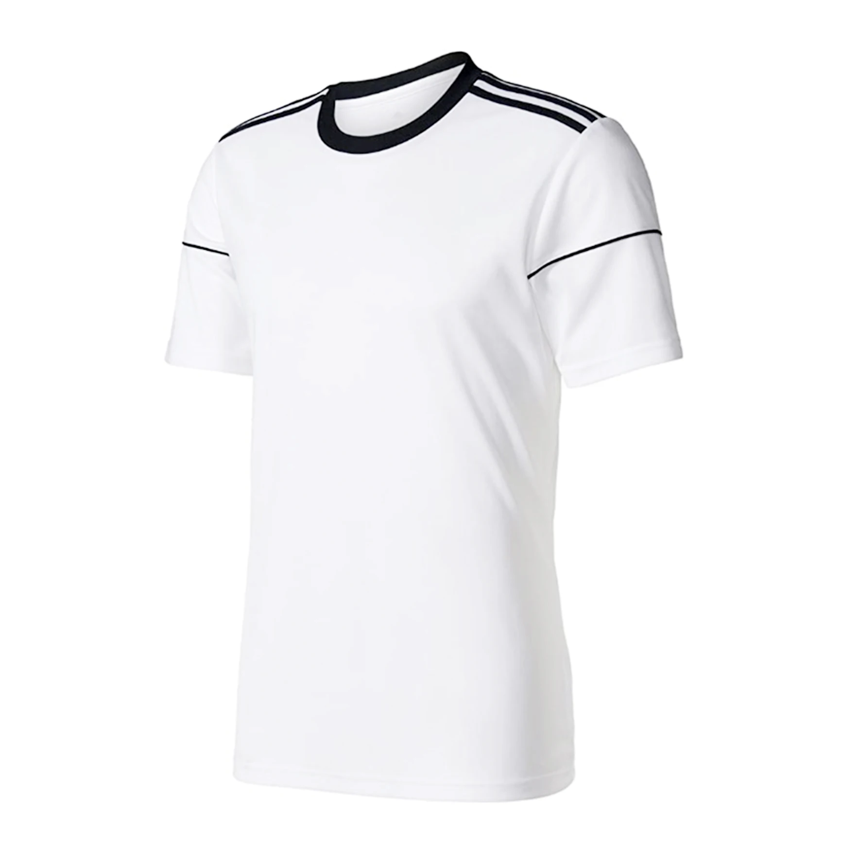 

Brand new sports striped T-shirt men's 3 stripe T-shirt Fashion men's and women's sports round neck short-sleeved running sweat-