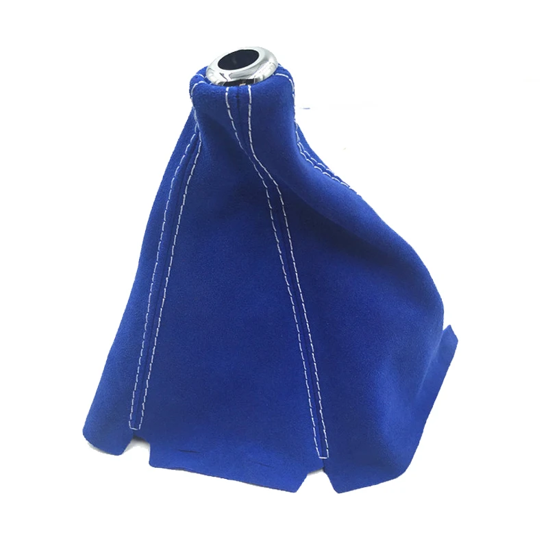 Автомобильный Ручной Автоматический рычаг переключения передач замшевая кожа