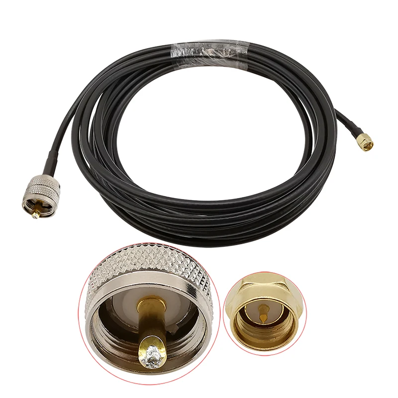 

Коаксиальный кабель SMA типа «папа» в UHF PL-259 PL259 50 Ом RF ALSR200 LMR200