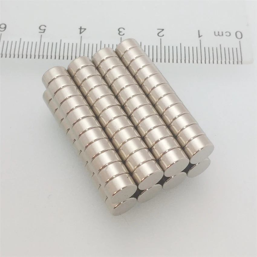 Магнитный круглый неодимовый магнит N35 dia6x3 мм супермощные imanes Перманентная