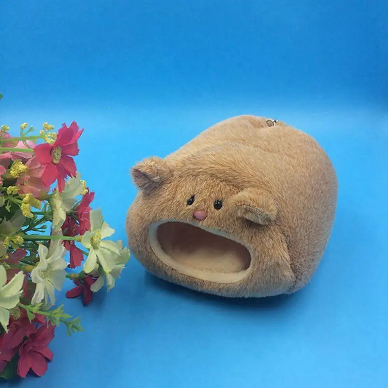 Теплая кровать гамак для крысы белка зимняя игрушка домашних питомцев клетка