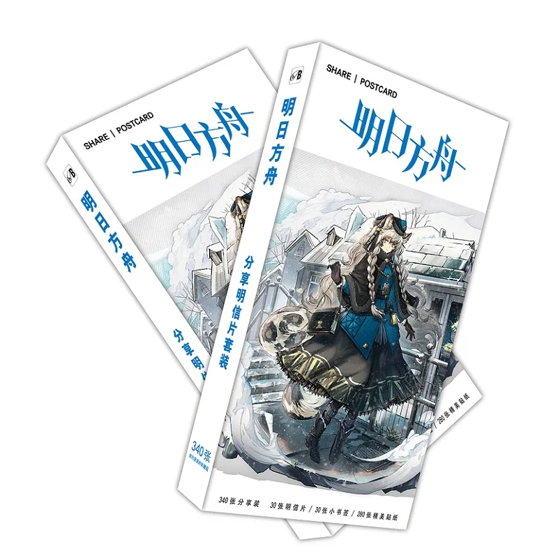 180 шт./компл. игра Arknights открытка мультфильм фигура поздравительная с сообщением