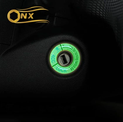

Car ignition ring key ignition decoration sticker For Peugeot 408 308 301 508 2008 3008 interior Modification Accessories