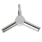 Уличный охотничий газовый клапан ключ стальной тройной магазин армии силы зарядный Инструмент Для GBB AEG KSC WA страйкбольного ружья стрельба