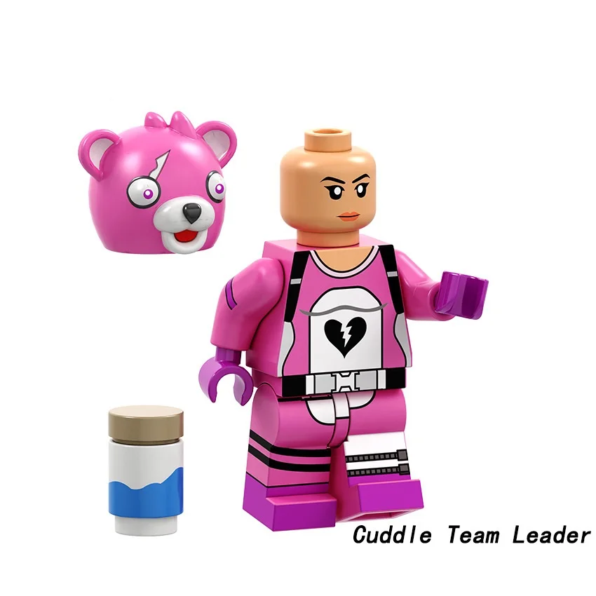 Игрушечные строительные блоки Zoey Cuddle Leviathan Tomatohead Brite Gunner совместимы с Legoed|Блочные