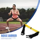 Прочная лестница для ловкости, изящный дизайн, мульти 5 ступеней для тренировки ловкости, скоростная лестница для футбола, оборудование для фитнеса