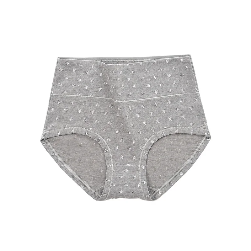 

High Waist Nylon Briefs For Womens Underwear Abdomen Cotton Underpants Solid Breathable high elastic comfort Intimates