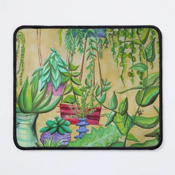 

Суккулентный садовый коврик для мыши, коврик для мыши, компьютерная печать, аниме, настольный игровой мужской коврик, компьютерная клавиату...