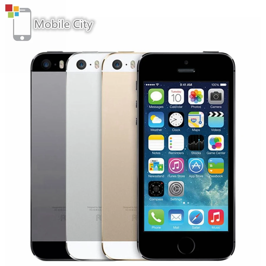 Оригинальный разблокированный Apple iPhone 5S IOS смартфона 4 0 'ཌ Гб/32 ГБ/64 ГБ ROM Wi Fi GPS и