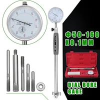 50 160mm0 01mm metric dial bore gauge cylinder internal small inside measuring probe gage test dial indicator measuring tools