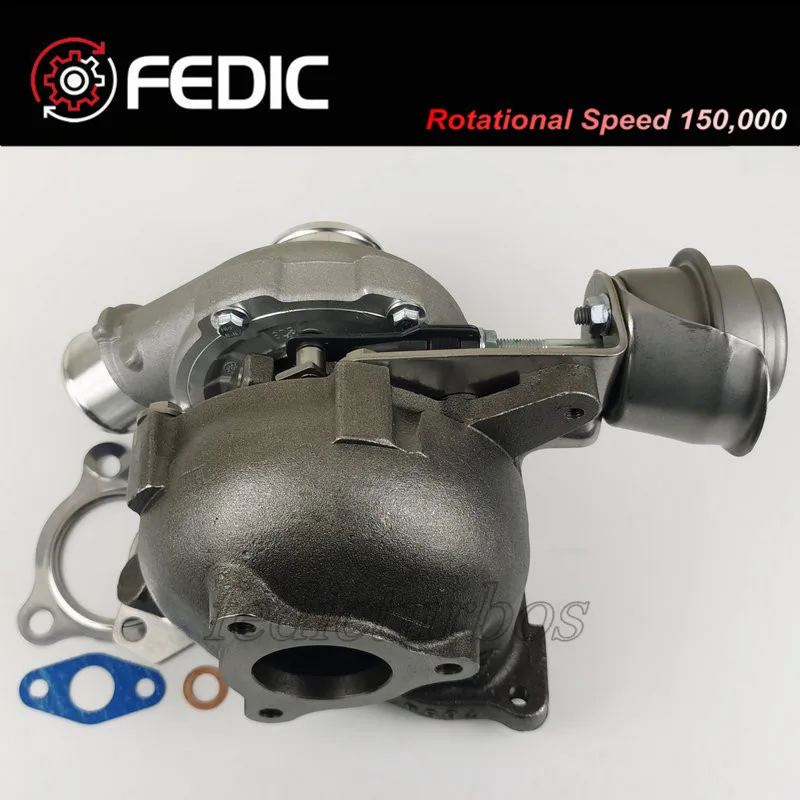 Турбонагнетатель GT1544V 740611 турбина full turbo для Hyundai Getz Matrix / KIA Cerato Rio 1 5 CRDi U1.5L Euro3 D4FB D4FA