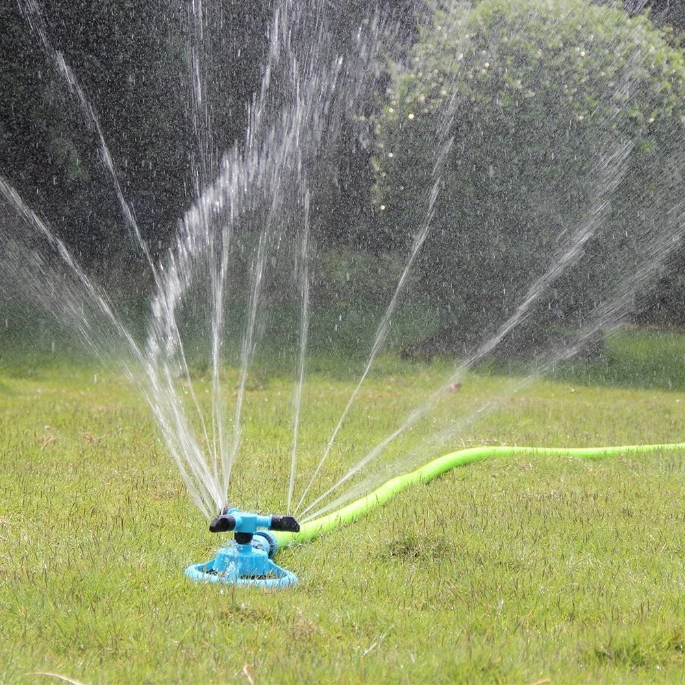 

Garden Irrigation Sprinklers 360 Degree Rotating Water sprayer 3 Arms Nozzles Garden Irrigation Tools Watering Grass Lawn