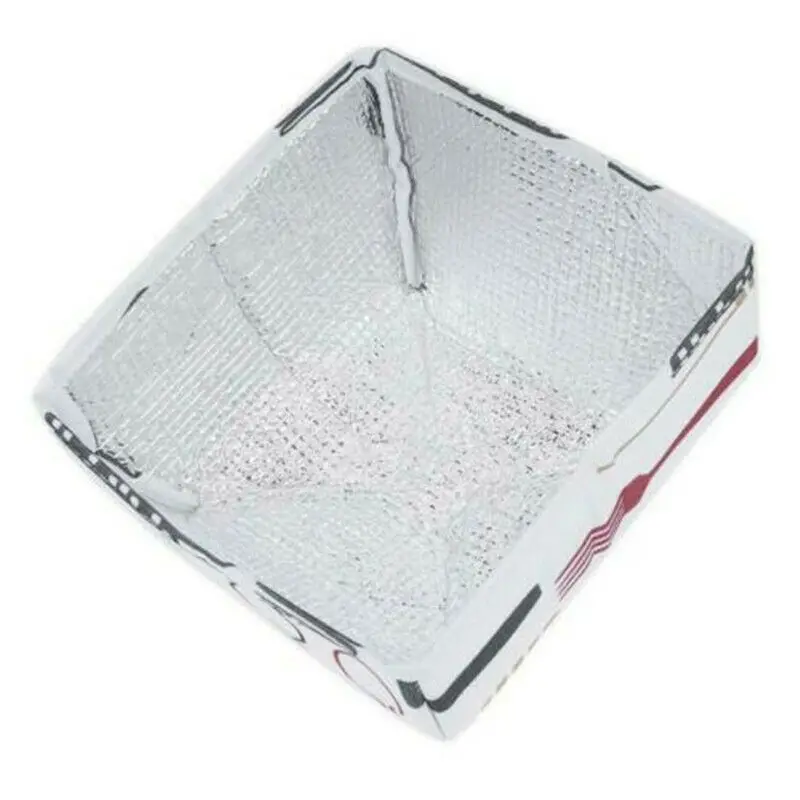 

Foldable Food Covers Keep Warm Hot Aluminum Foil Food Cover Dishes Insulation Useful Kitchen Gadgets Accessories N0317
