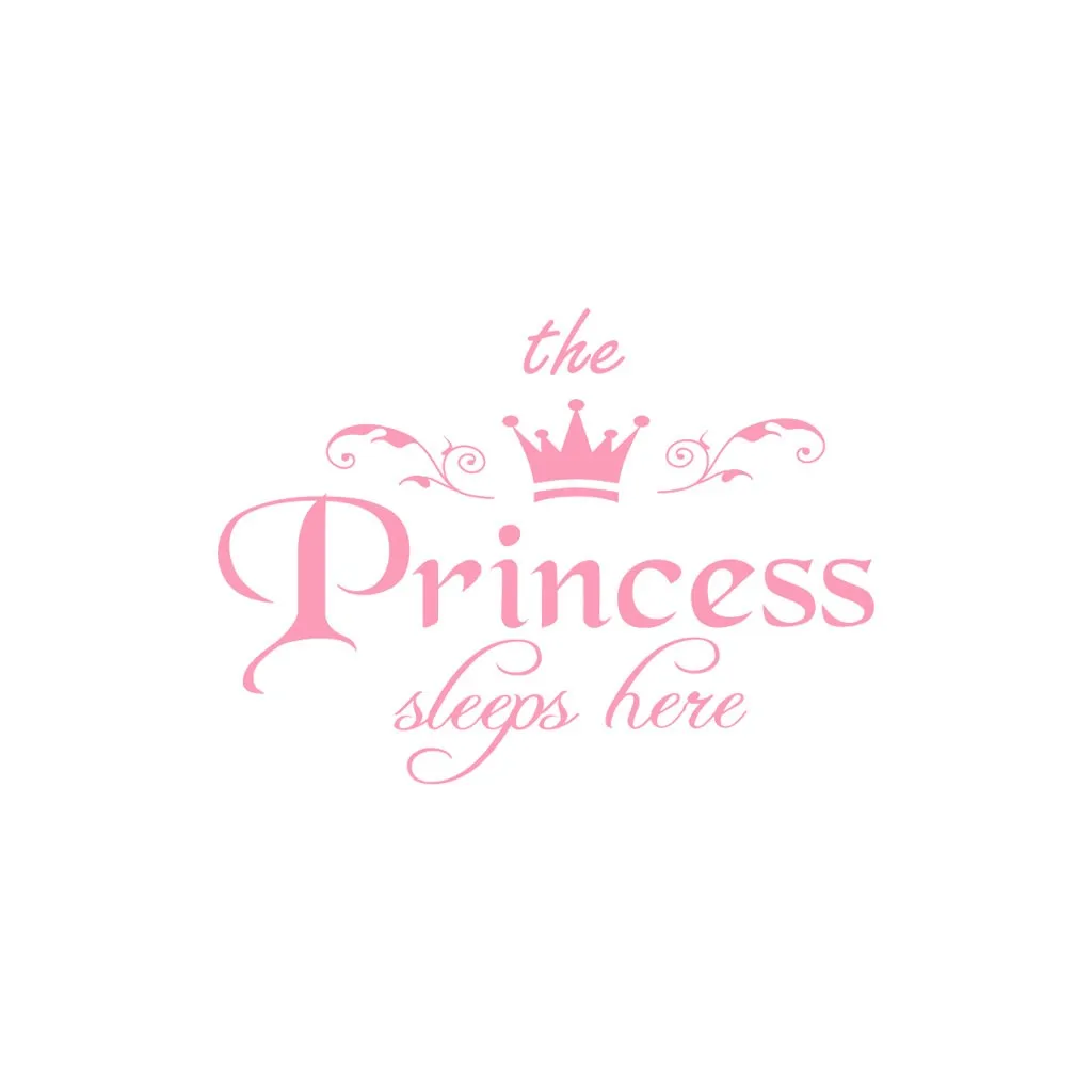 Wall Stickers The Princess Decal Living Room Bedroom Vinyl Carving Sticker Elegant Home decorations hogar moderno P30 | Дом и сад