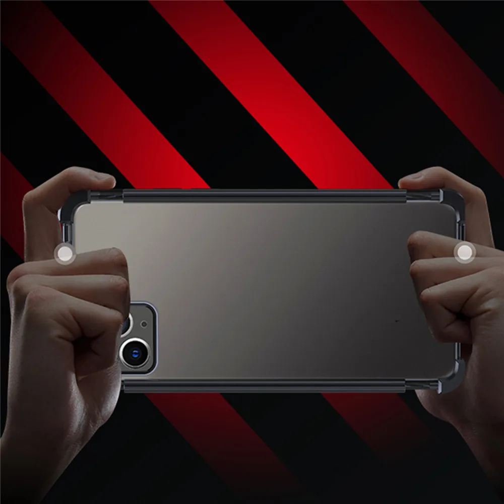 

Metal Frame Border Anti-fall Protective Case for iPhone 7/8/7Plus/8Plus/X/XS/XR/XS Max/11/11Pro/11Pro Max