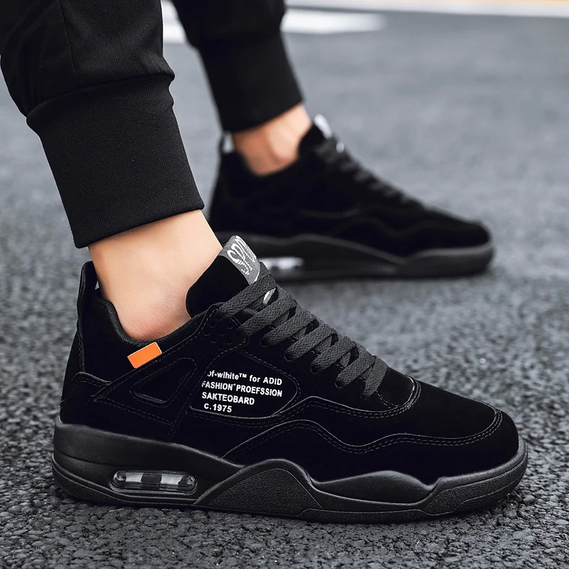 

New Spring Fashion Men's Casual Shoes Lace-up Sneakers Men's Shoes Outdoor Comfortable Breathable Flat Shoes