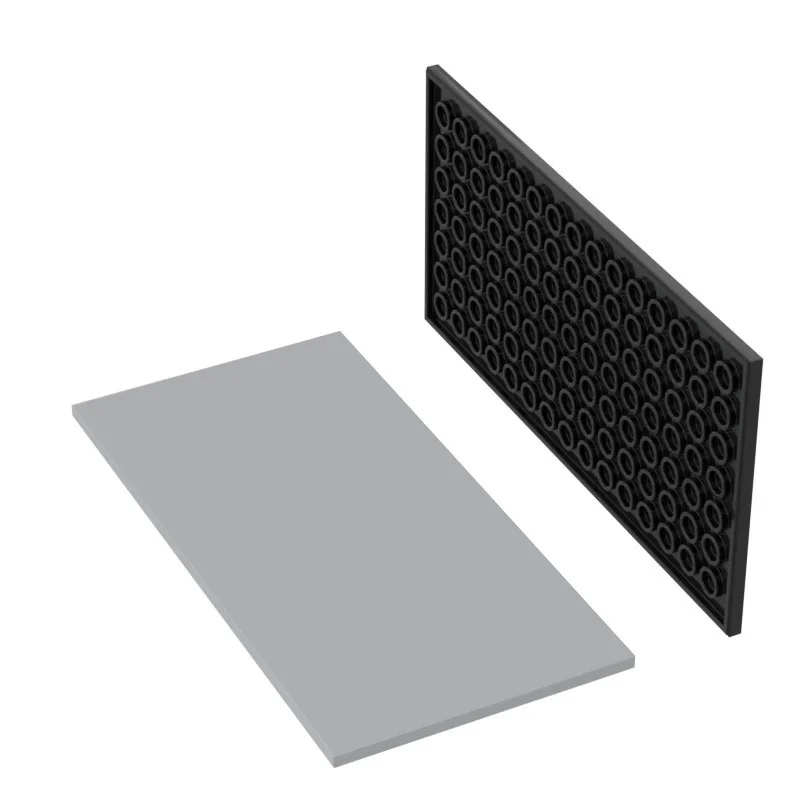 

BuildMOC Compatible Assembles Particles 90498 8x16 light panel Building Blocks Parts DIY electric Educational gift Toys