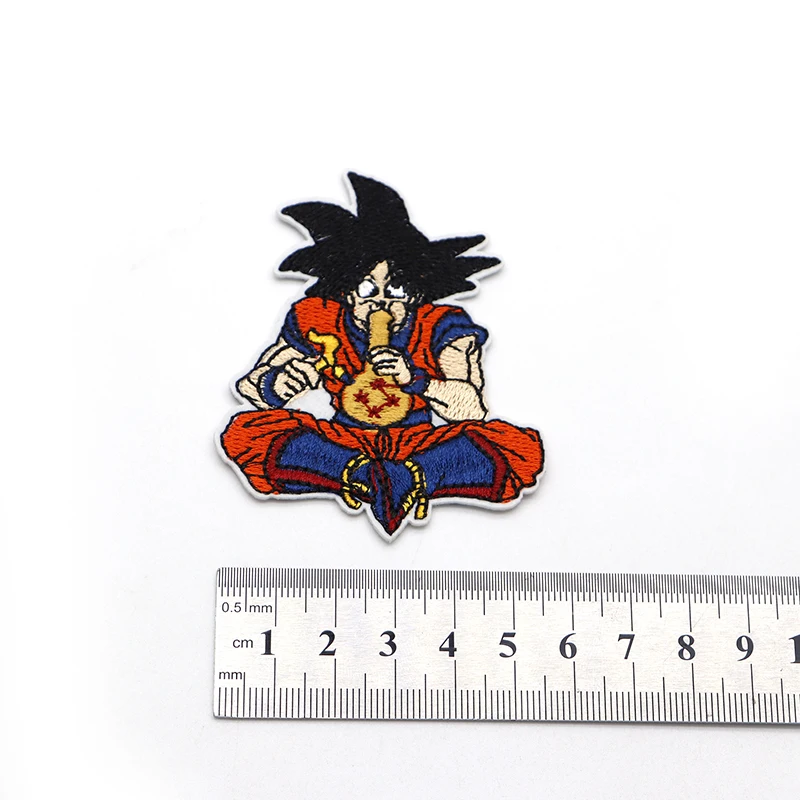 DRAGON BALL главный герой Гоку нашивка креативная нашивка на костюм для одежды Железная нашивка персональная DIY аксессуары патч S90