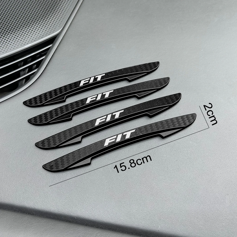 4Pcs Car Door Edge Scratch Protector For Honda Fit Insight Pilot City Amaze VTI Civic Accord CRV Auto Anti Collision Strip Trim - купить по
