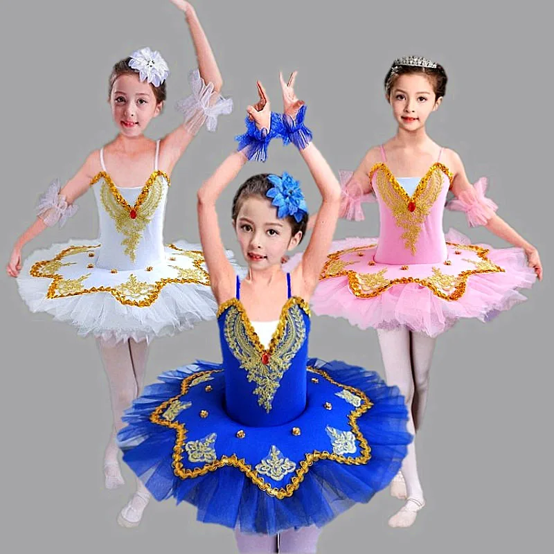 

Pink/White/ Girl Ballet Tutu Dress Swan Lake Ballet Costume Ballerina Clothes Children Ballet Dance Dressrs F Girls